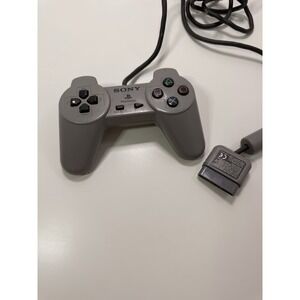 🎮 Original Sony PlayStation Controller SCPH-1080 – Gray – Untested. (A4)